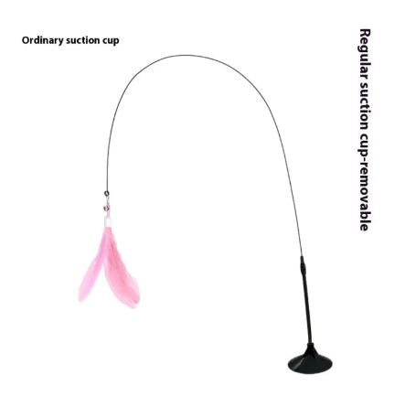 Interactive Feather Cat Teaser Wand