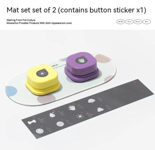 Recordable Pet Talking Buttons