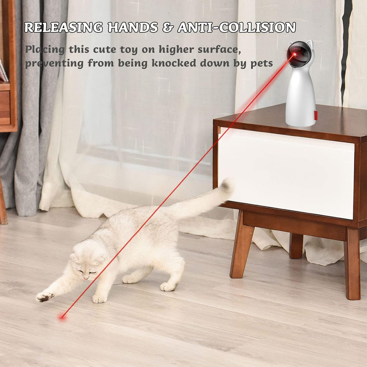 Automatic Interactive Laser Cat Toy